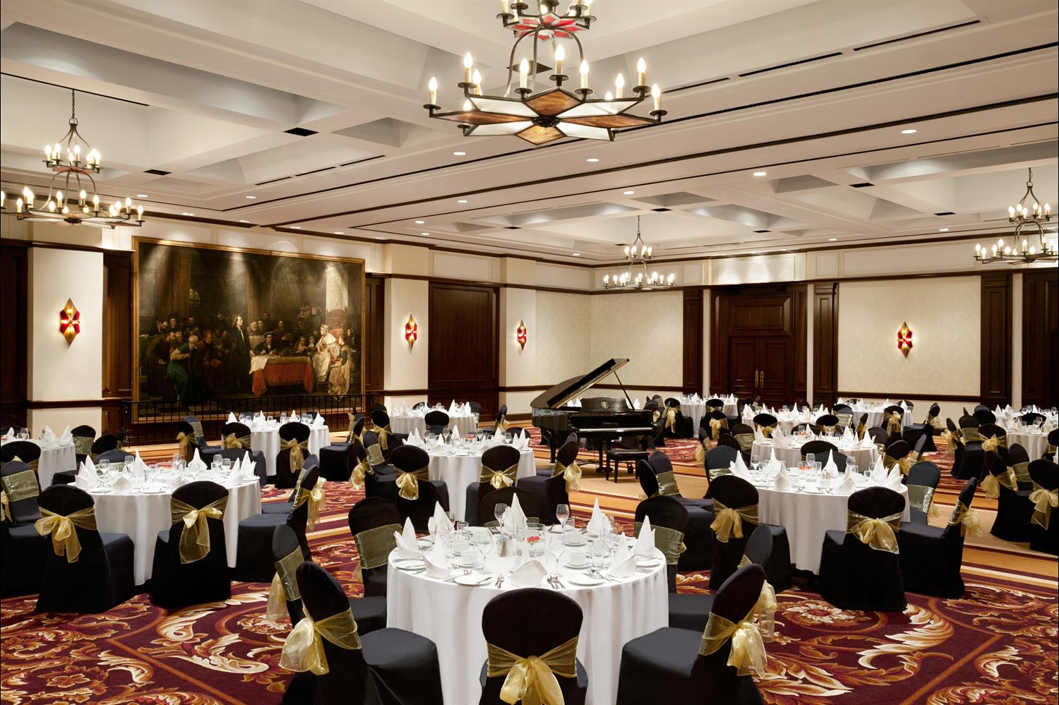 Image of The Richelieu Ballroom at Fairmont Le Manoir Richelieu, 1899, a member of Historic Hotels Worldwide since 2018, Charlevoix, Quebec, Canada
